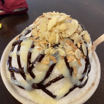 Wailua Shave Ice - Almond joy - Shaved Ice Near Me - Kapaa, Hawaii