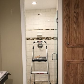 Mark Mamula - a ladder in a bathroom - General Contractors Near Me