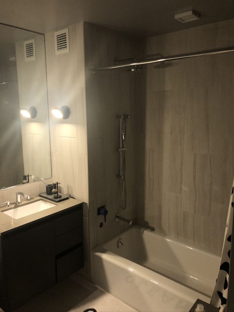 Slide of plumbing service