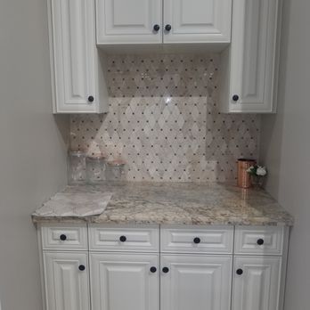 GPE Home Design - Custom cabinets, countertops and, custom back splash for a Coffee station - General Contractors Near Me - Alexandria, Virginia GPE Home Design - Custom cabinets, countertops and, custom back splash for a Coffee station - General Contractors Near Me - Alexandria, Virginia