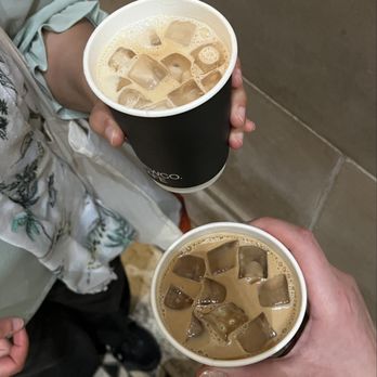 Crew Collective & Café - Dulce de Latte and Brown Sugar Oat Latte - Shared Office Spaces Near Me - Montreal, Quebec