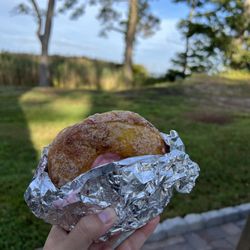 Barrier Island Bagels - French Toast Bagel & Strawberry Cream Cheese