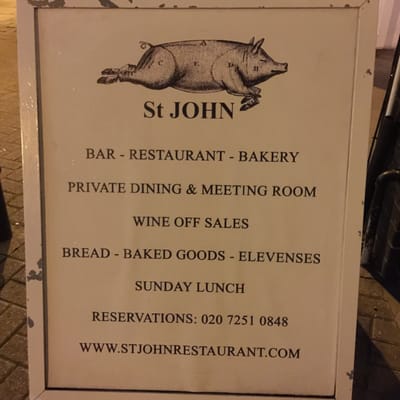 Menu photo 8 St John Bar and Restaurant London, XGL Menu photo 8 St John Bar and Restaurant London, XGL