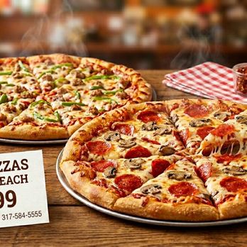 Indy Pizza Pro - 2 Med Pizza 2 Topping Each $16.99 limited time offer only - Pizza Near Me - Indianapolis, Indiana Indy Pizza Pro - 2 Med Pizza 2 Topping Each $16.99 limited time offer only - Pizza Near Me - Indianapolis, Indiana