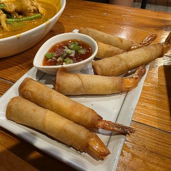 Thai 7 Bistro - Shrimp wraps - Thai Near Me - Brea, California Thai 7 Bistro - Shrimp wraps - Thai Near Me - Brea, California