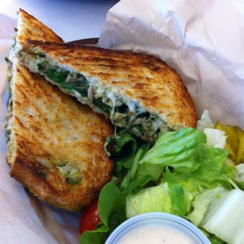 La Tour Cafe - Chicken Pesto Panini - Cafes Near Me - Honolulu, Hawaii