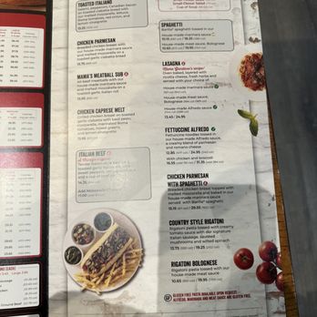 Giordano's - a menu for a restaurant - Pizza Near Me - Rockford, Illinois