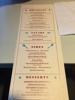 Menu photo 3 Cabin 82 Oxford, MS