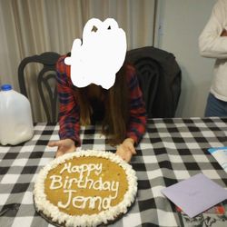 Shawnniecakes - Misspelled birthday cake.