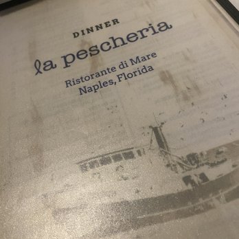 La Pescheria - Menu - Seafood Near Me - Naples, Florida