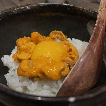 Izakaya Uosan - Uni truffle rice with egg - Izakaya Near Me - Honolulu, Hawaii