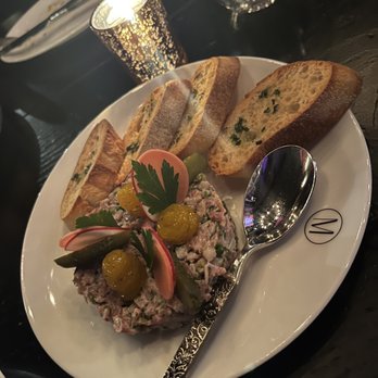 Madame - HAND CUT BEEF TARTARE - French Near Me - Jersey City, New Jersey Madame - HAND CUT BEEF TARTARE - French Near Me - Jersey City, New Jersey