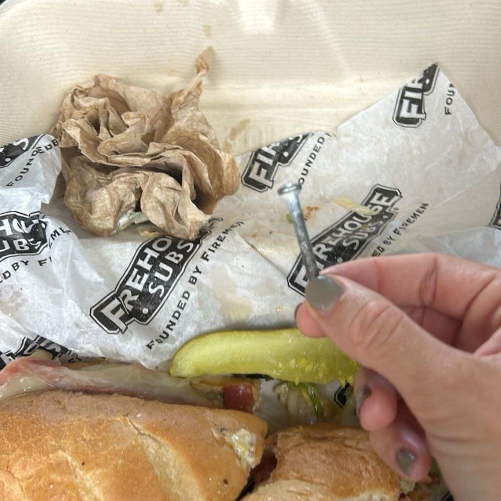 Firehouse Subs - Nail in the sandwich - Fast Food Near Me - Macon, Georgia