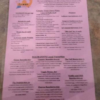 Egg Mann and Earl - Menu as of July 2025 - Breakfast & Brunch Near Me - Boise, Idaho