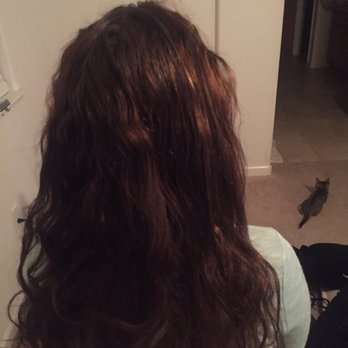 A Visionary Salon - My hair before Kelly did her magic - Hair Salons Near Me - Morgan Hill, California