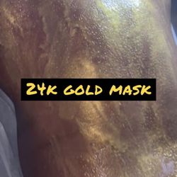 Honeybees Hideaway Spa - 24k gold mask signature back facial