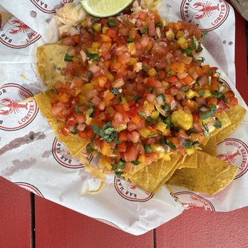 Bar Harbor Lobster Pound - Lobster nachos - Seafood Near Me - Bar Harbor, Maine