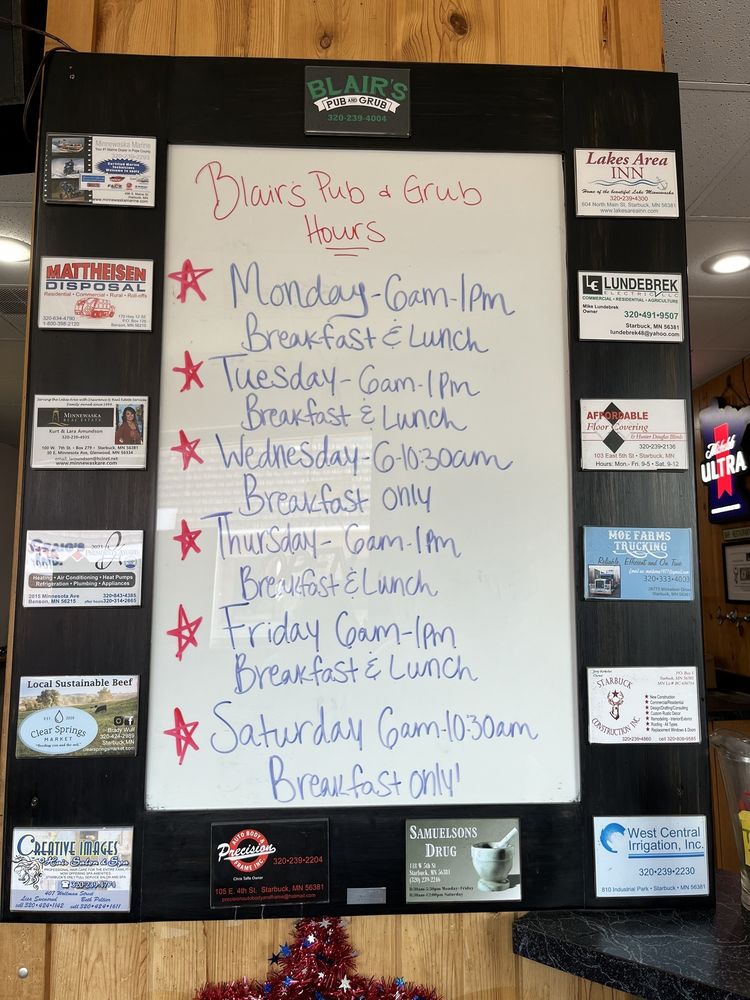 BLAIR’S PUB & GRUB - Updated January 2025 - 11 Photos - 110 E 5th St