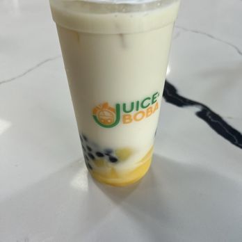 Juice&Boba - Jasmine milk tea with pudding and boba - Coffee & Tea Near Me - Thousand Oaks, California