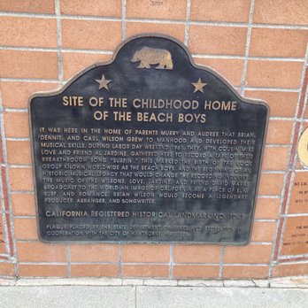 Beach Boys Landmark - Landmarks & Historical Buildings Near Me - Hawthorne, California