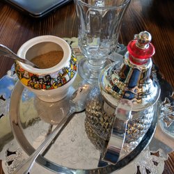 NABS Deli and Coffee Shop - Persian tea service!