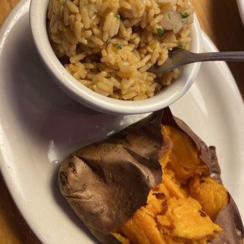Texas Roadhouse - Salt rice and a sweet potato - Steakhouses Near Me - College Station, Texas