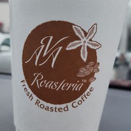 Cup of fresh squeezed coffee