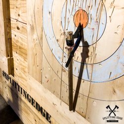 Splitting Edge Axe Throwing - Pottstown - Every strike on the board has a story behind it