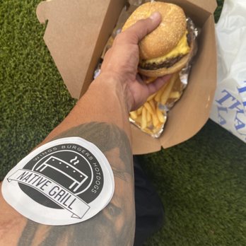 Native Sno N More - Cheeseburger and fries! Everything a growing boy needs. - Food Trucks Near Me - Hollywood, Florida Native Sno N More - Cheeseburger and fries! Everything a growing boy needs. - Food Trucks Near Me - Hollywood, Florida
