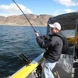 Blue Mesa Fishing - Fish ON!
