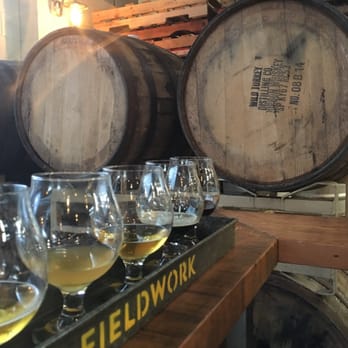 Fieldwork Brewing Co. - Aha this is why I love this place. Wild Turkey barrels recycled for beer! - Breweries Near Me - Berkeley, California