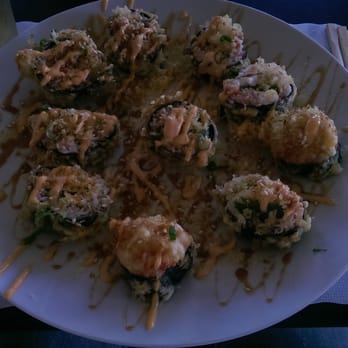 Mirin Cafe - This is a wonderful presentation of two snowball rolls. - Japanese Near Me - Escondido, California Mirin Cafe - This is a wonderful presentation of two snowball rolls. - Japanese Near Me - Escondido, California
