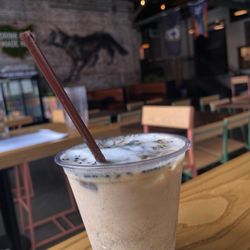 Kape Coffee - Black sesame latte