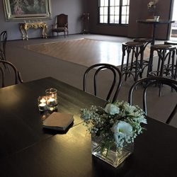 Tinamba Hotel - Set up for a wedding with a dance floor ready to go. Image source: Tinamba Hotel