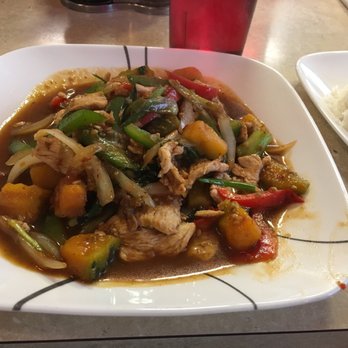Thai Orchid - Thai basil pumpkin with chicken - Thai Near Me - Stroudsburg, Pennsylvania Thai Orchid - Thai basil pumpkin with chicken - Thai Near Me - Stroudsburg, Pennsylvania