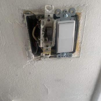AG Electrical Services - Broken switch wires exposed - Electricians Near Me