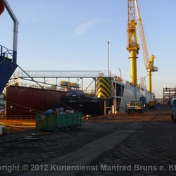 Kurierdienst Manfred Bruns e.Kfm. - Dockanlage Swinnemünde