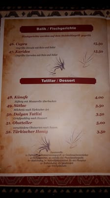 Menu photo 2 Dalyan Moers, NW