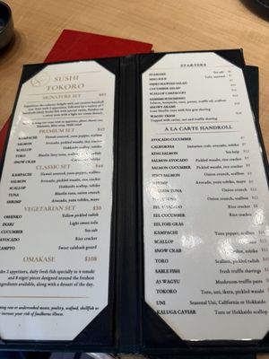 Menu photo 1 Sushi Tokoro New York, NY Menu photo 1 Sushi Tokoro New York, NY