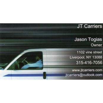 JT Carriers - Couriers & Delivery Services Near Me - Liverpool, New York JT Carriers - Couriers & Delivery Services Near Me - Liverpool, New York