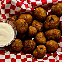 Hoops House - Battered mushroom caps