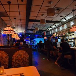 Quinn’s - View facing the front of the restaurant with bar on the right