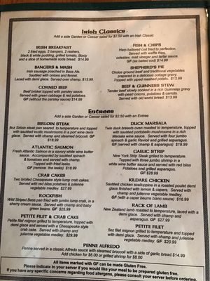 Menu photo 5 O'Lordan's Irish Pub and Restaurant Westminster, MD Menu photo 5 O'Lordan's Irish Pub and Restaurant Westminster, MD
