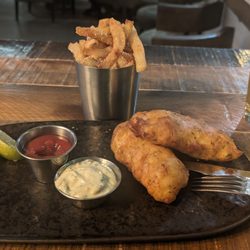 The Albion Rooms - Fish and chips