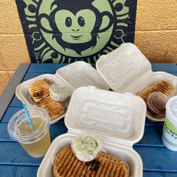 Drunken Monkey Coffee Bar - Grilled paninis and a wrap - Coffee & Tea Near Me - Orlando, Florida Drunken Monkey Coffee Bar - Grilled paninis and a wrap - Coffee & Tea Near Me - Orlando, Florida