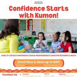 Kumon Math and Reading Center of East Hanover - Kumon's individualized approach helps students learn at their own pace while building strong foundations in math and reading!