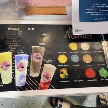 Chubbi Tea Shoppe - Menu part 2 - Bubble Tea Near Me - Garden Grove, California