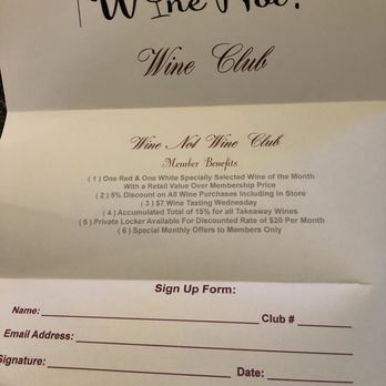 Wine Not - Wine club - Wine Bars Near Me - Ormond Beach, Florida