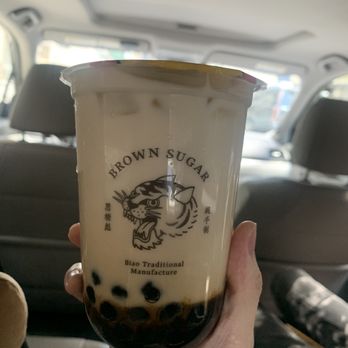 Biao Sugar - Biao Brown Sugar Boba Milk w. Milk Foam - Bubble Tea Near Me - New York, New York