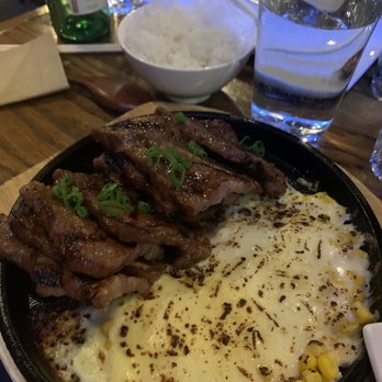 The Jin - Short rib LA Galbi with Corn Cheese. Comes with rice - Korean Near Me - New York, New York